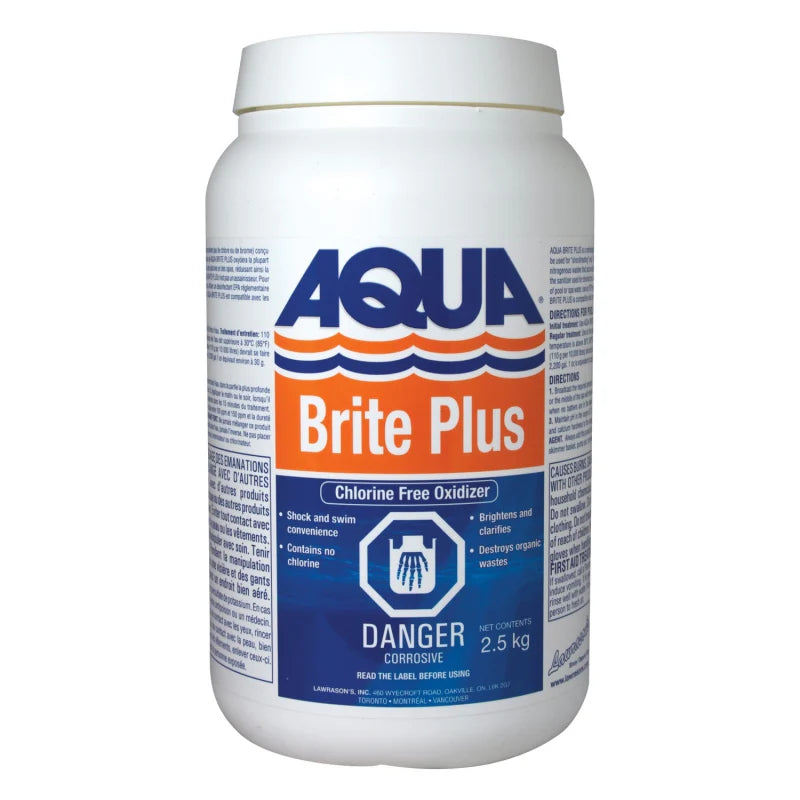 Aqua spa brite plus 2.5 kg oxidizer