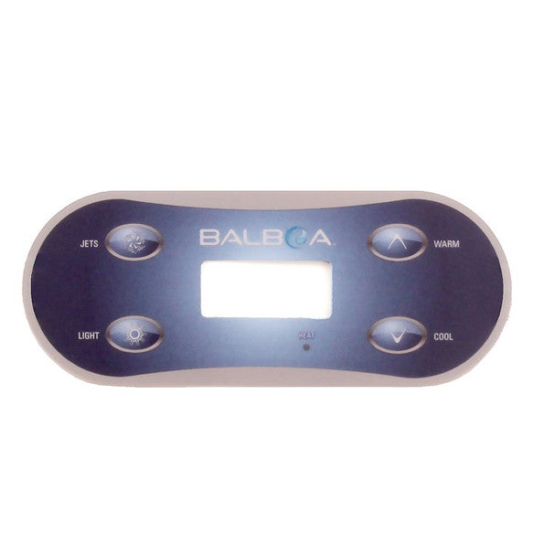 Balboa VL406T Overlay, 4 Buttons